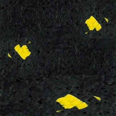 Square Cut Tiles Yellow (20%)